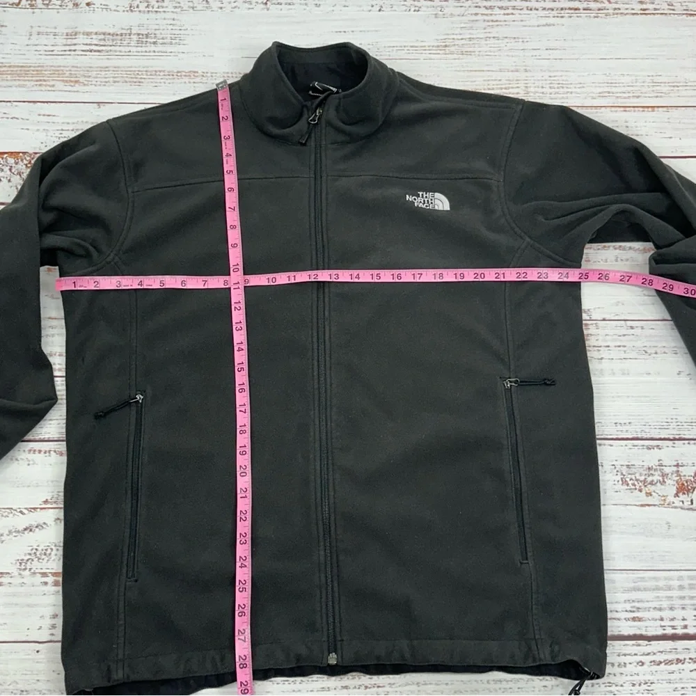 The North Face Jacket Men’s XL Black ANKU Windwall Zip Up Fleece Coat